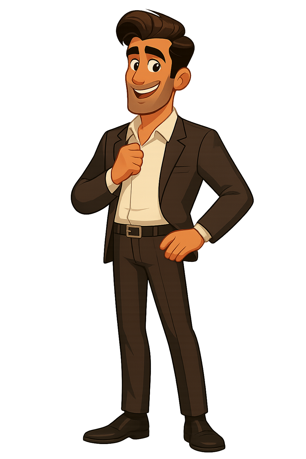 The CCC character staand